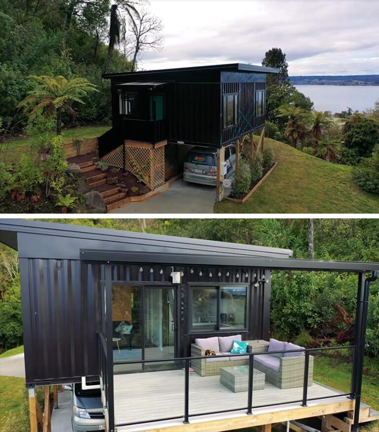 Modern Tiny House Made Of Shipping Containers Dream Tiny Living