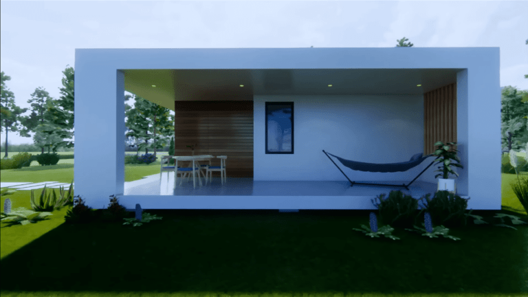 Box Type Tiny House Design 4 5m X 7m Dream Tiny Living