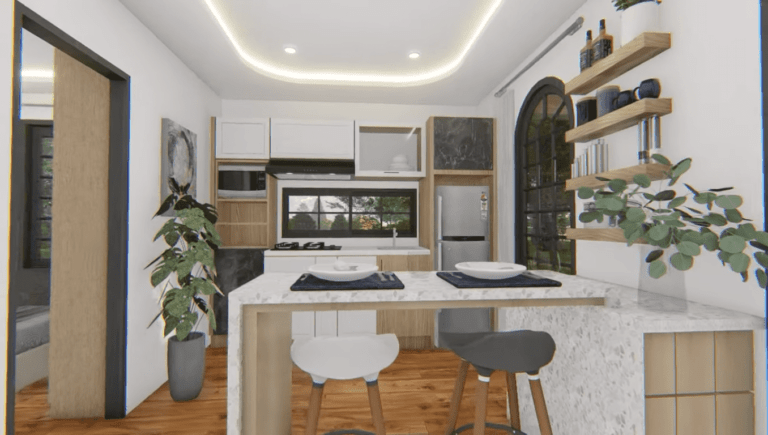 Cozy Small House Design Idea 42 Sqm Dream Tiny Living