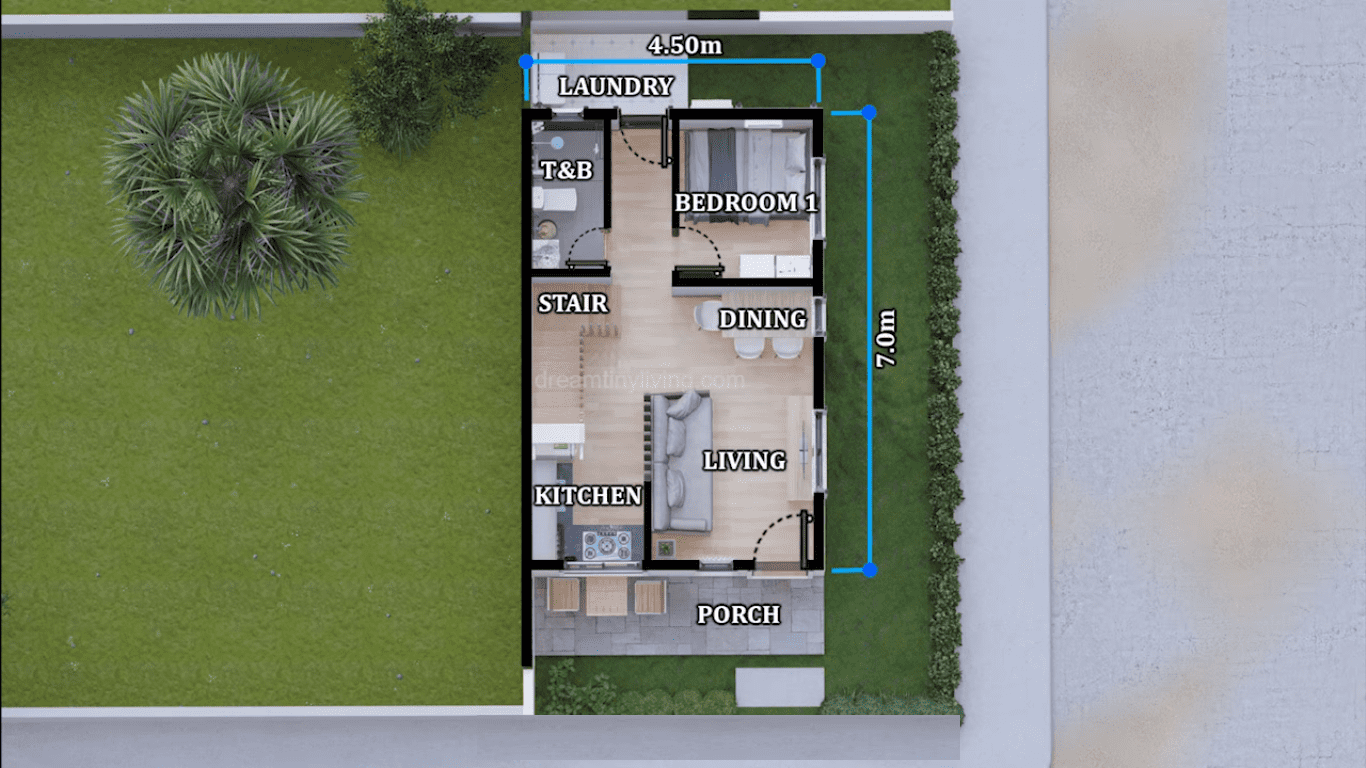 Tiny Two Storey House Design M X M Dream Tiny Living