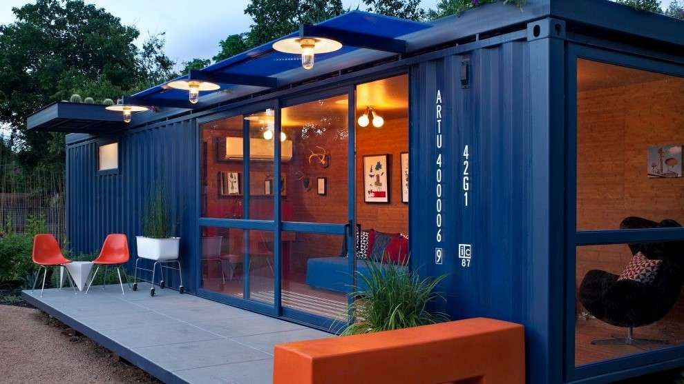 Shipping Container Guest House in United States