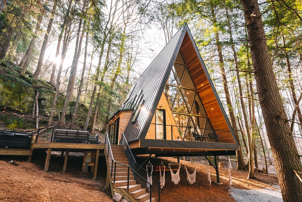 Dunlop Hollow A-Frame Tiny House