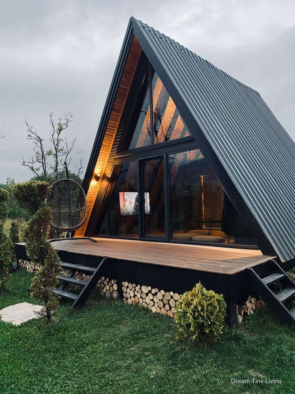 Perla Bungalow A-Frame Tiny House - Dream Tiny Living