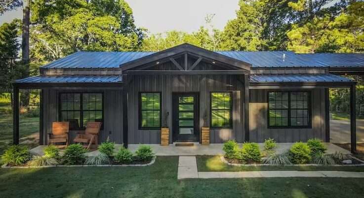 Beautiful Floor Plan Metal House by Barndominium