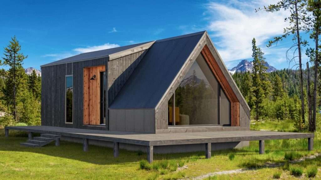 The A-Frame Park Model Home by Zook Cabins - Dream Tiny Living