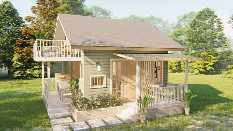 Amazing Tiny House with Loft Design Idea 5m x 6m - Dream Tiny Living