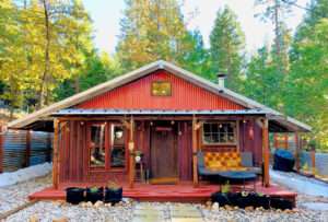 Heidi's Goldnugget Tiny Cabin Among The Trees - Dream Tiny Living