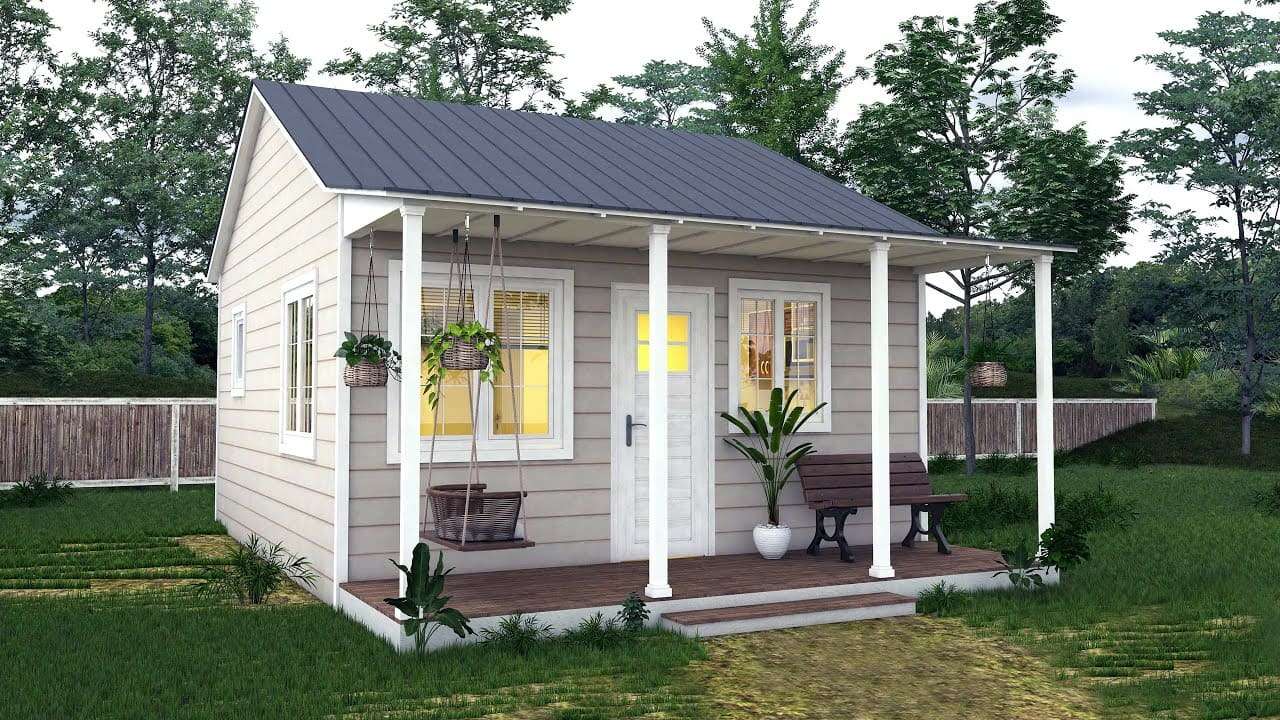 Modern Small House 320 Sqft