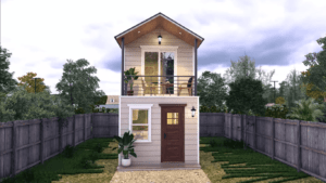 Two Storey Tiny House Design Idea 193 Sqft - Dream Tiny Living