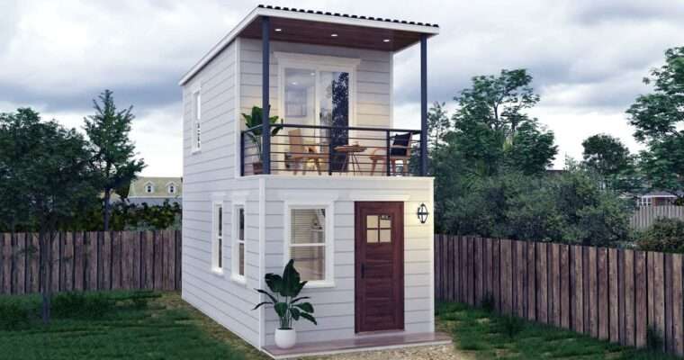 Wonderful Two Storey Tiny House 3m x 6m