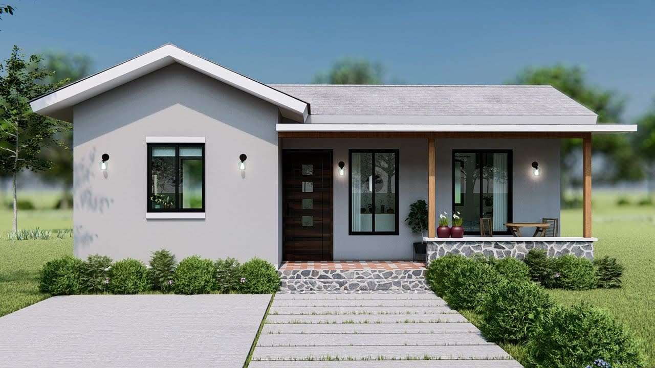 Cozy And Simple Small House Design Idea 1 