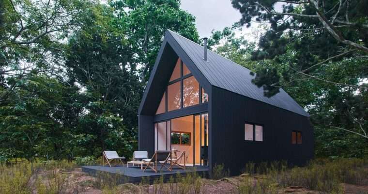 Modern Alpine Plus A-frame Cottage