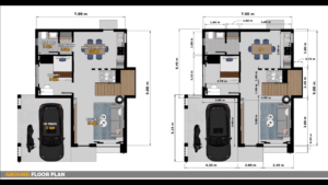 Simple Tiny Two-Storey House Design - Dream Tiny Living