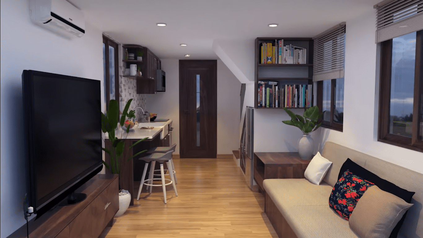 Two Storey Tiny House 190 Sqft - Dream Tiny Living