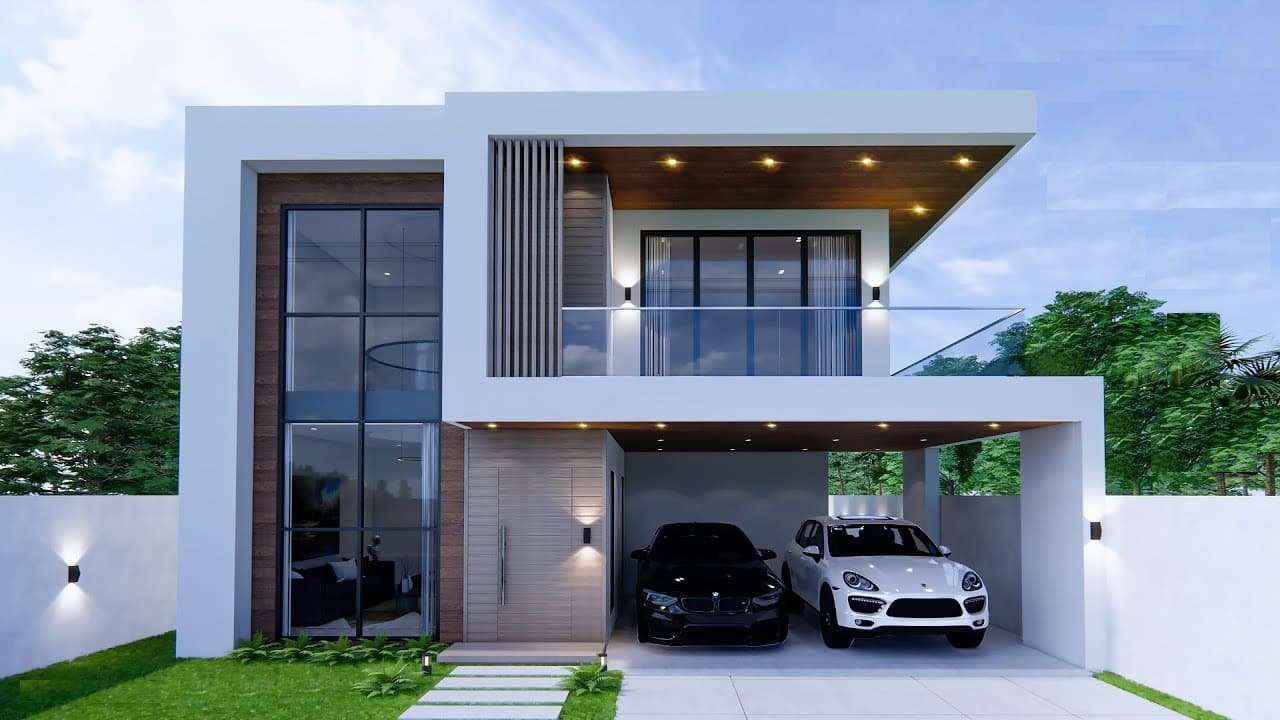 Modern and Luxury Home Design 9m x 16m