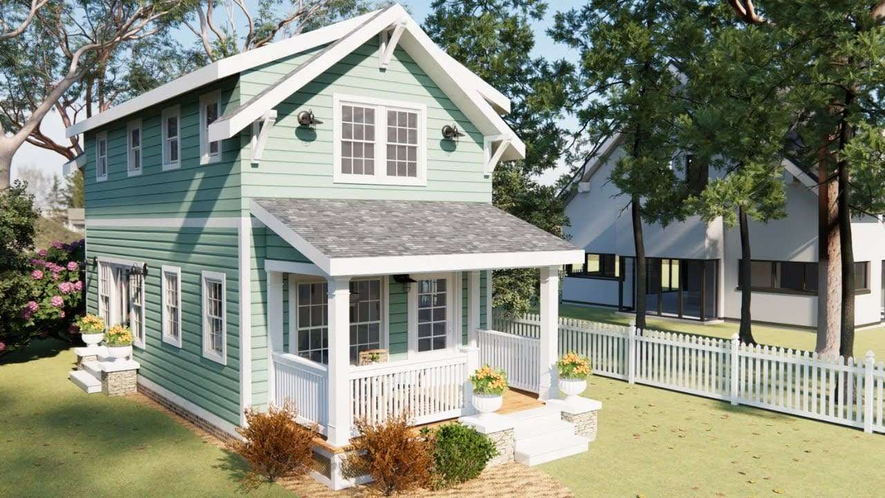 Beautiful Two Storey Tiny House 5m x 9m