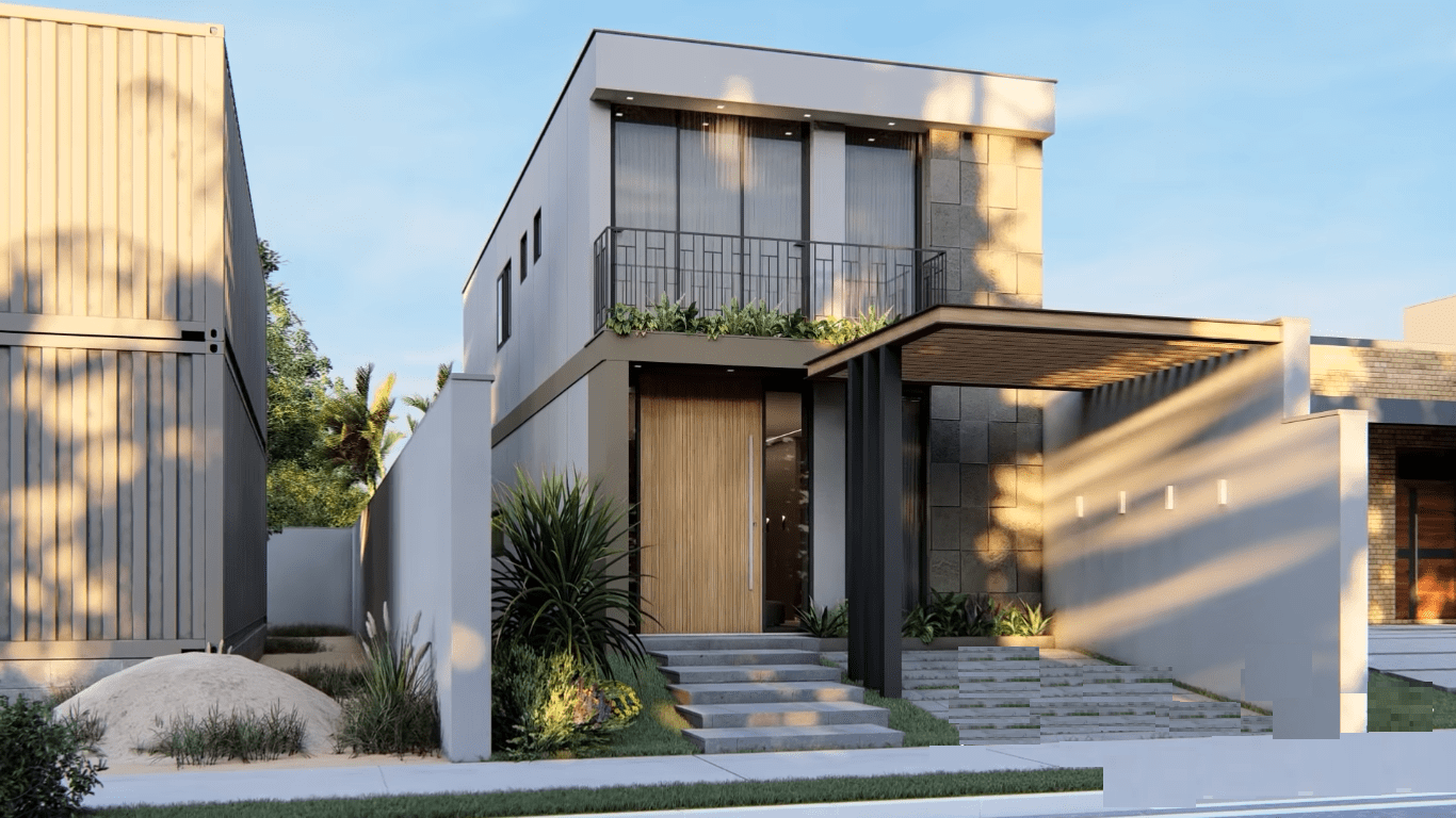 Magnificent Three Bedroom Tiny Container House