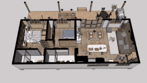 Off-Grid Tiny House Design 5m x 12m - Dream Tiny Living