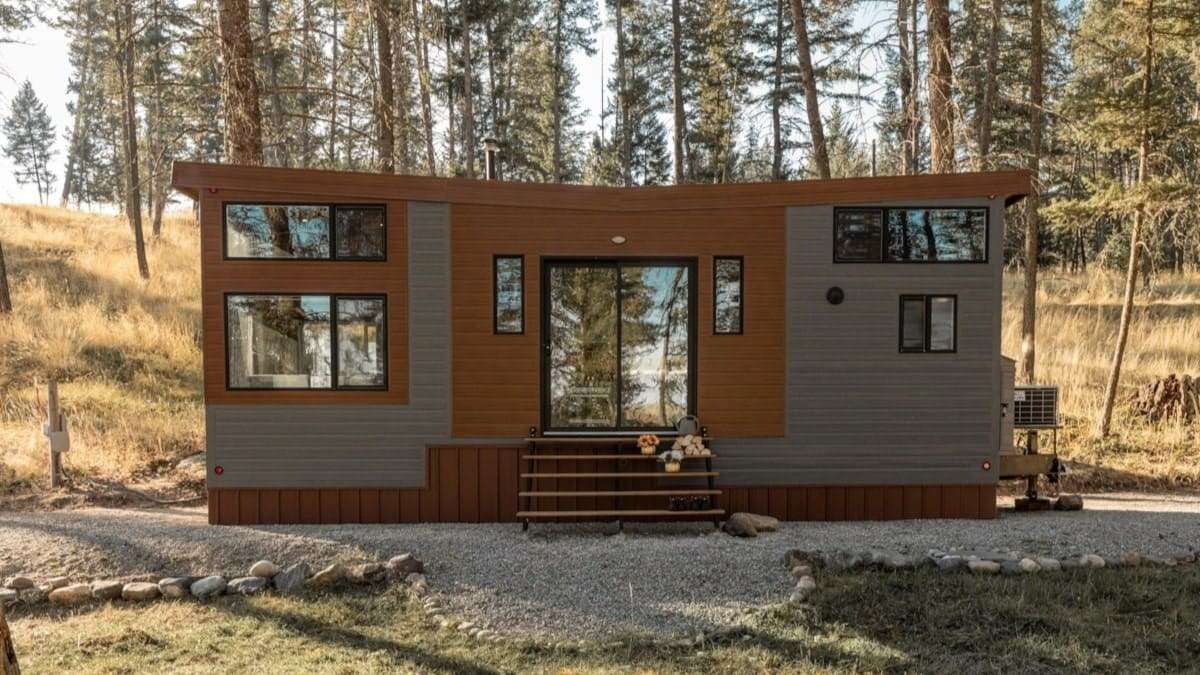 Tiny Chalet with High-End Design