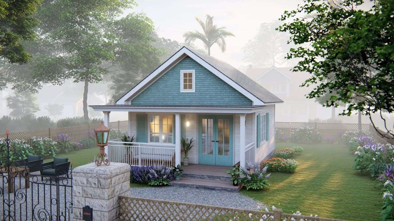 Beautiful Tiny House Design 6m x 6m