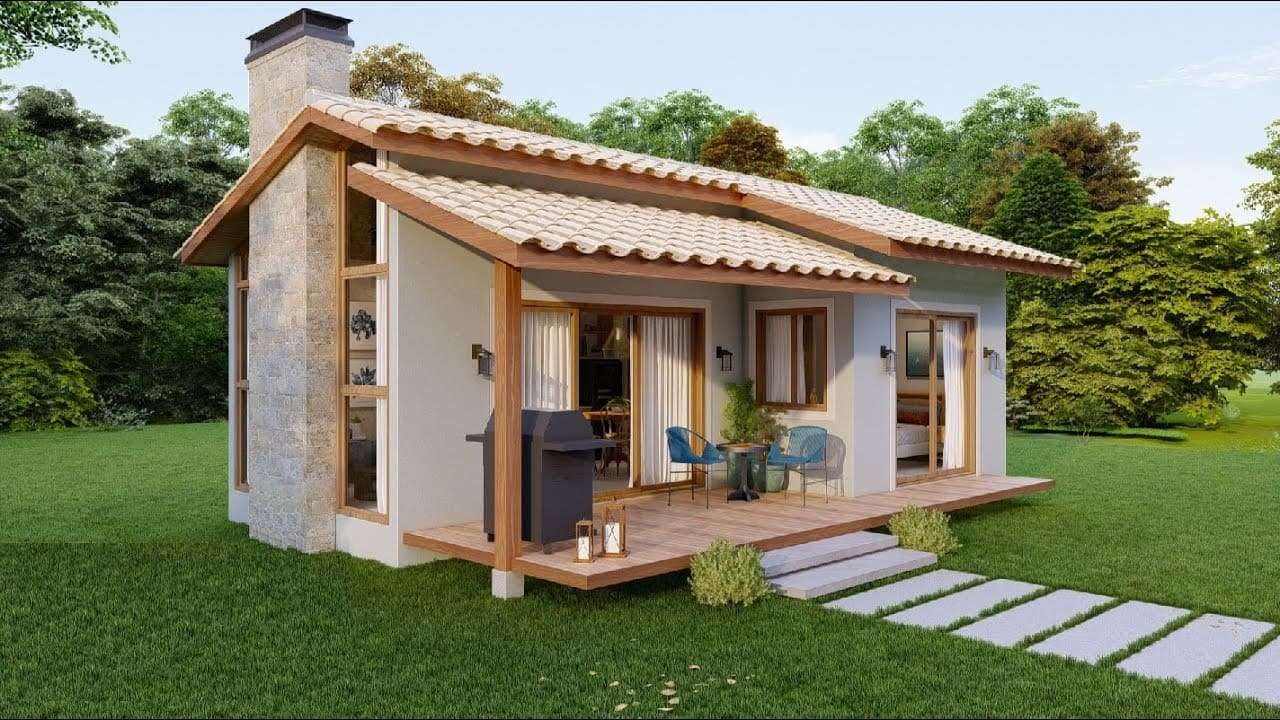 Comfortable and Practical Small House 45 sqm