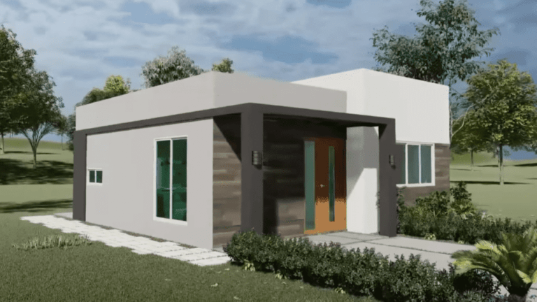 Cute Little House Design 8m x 8m - Dream Tiny Living