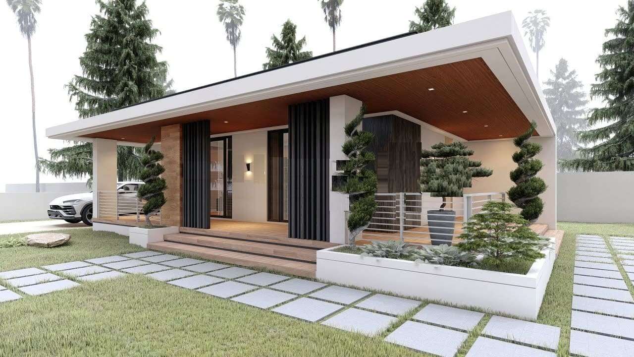 Small Modern House Design 54 Sqm